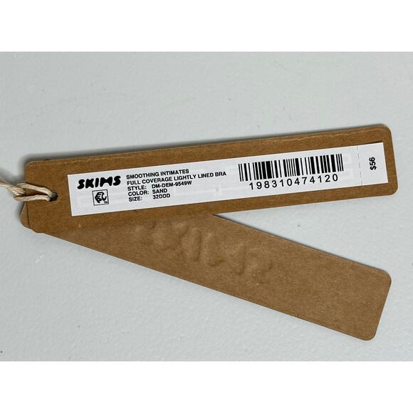 SKIMS NWT Smoothing Intimates Full Coverage Lightly Lined Bra Sand Beige 32DDD - Picture 6 of 9